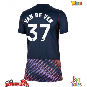 Tottenham Hotspur Micky van de Ven #37 Replica Away Stadium Shirt for Women 2026-27 Short Sleeve